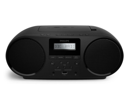 Radio i budzik Philips TAZ6000 Bluetooth Czarny